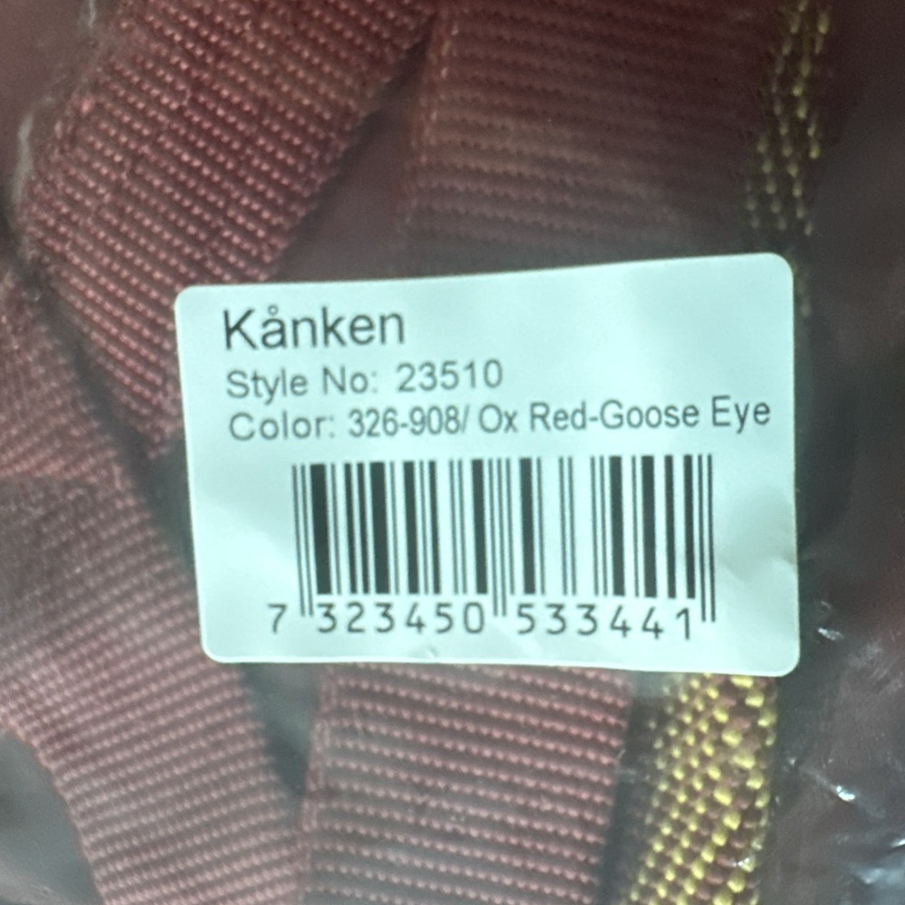 NWT Fjallraven backpack in Oxblood - Picture 9 of 9